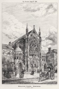 Wesleyan Kapel, Newcross door English School