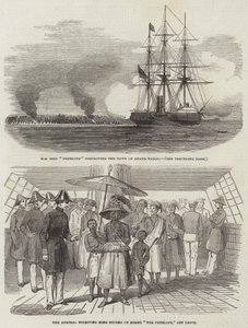 Westkust van Afrika (gravure) door English School