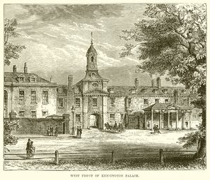 Westelijke Voorzijde van Kensington Palace door English School