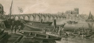 Westminster Bridge, Londen door English School