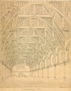 Westminster Hall, 1814 door English School