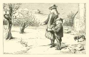 Wanneer de sneeuw op de grond ligt door English School