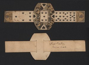 Whist-teller, ca. 1840 door English School