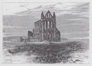 Whitby Abbey door English School