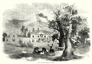 White Lodge, Richmond Park (gravure)