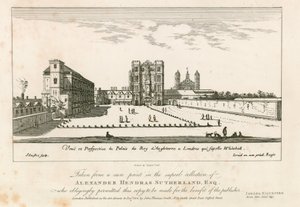 Whitehall in de 17e eeuw