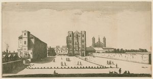 Whitehall in de 17e eeuw