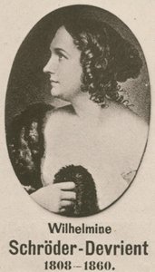 Wilhelmine Schröder-Devrient door English School