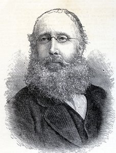 William Bromley-Davenport (1821-1884) uit Illustrated London News 28 juni 1884