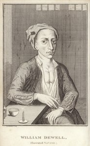 William Dewell, geëxecuteerd november 1740 door English School