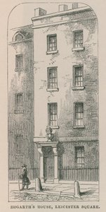 William Hogarths huis, Leicester Square door English School