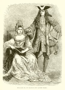 Willem III van Oranje en Koningin Mary
