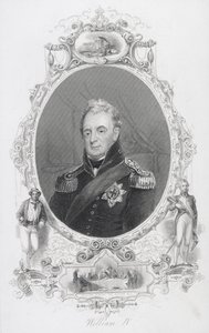 Willem IV (1765-1837) Koning van Groot-Brittannië, Ierland en Hannover door English School