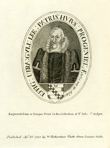 William Lee van Abingdon door English School