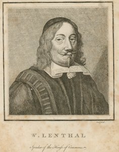 William Lenthal, voorzitter van het Lagerhuis door English School