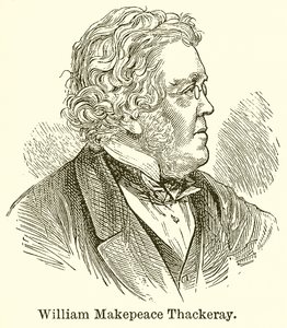 William Makepeace Thackeray door English School