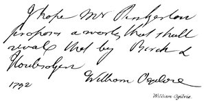 William Ogilvie door English School