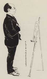 William Rothenstein (gravure) door English School
