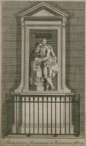 William Shakespeare monument
