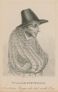 William Stevenson, een beruchte bedelaar die stierf met een vermogen van £900