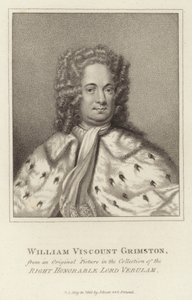 William Burggraaf Grimston door English School