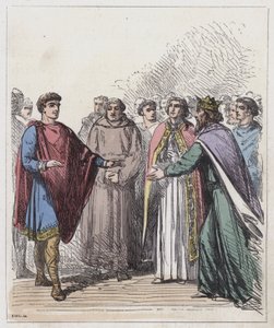 Willem van Normandië en Eduard de Belijder door English School