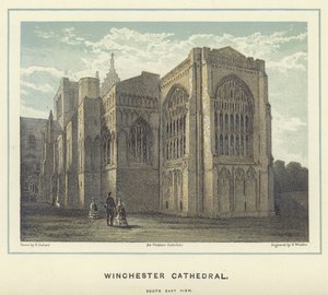 Winchester Kathedraal, zuidoost aanzicht
