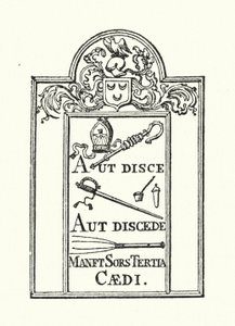 Winchester College: Aut Disce Aut Discede door English School