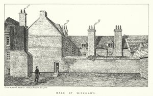 Winchester College: Achterkant van Wickham