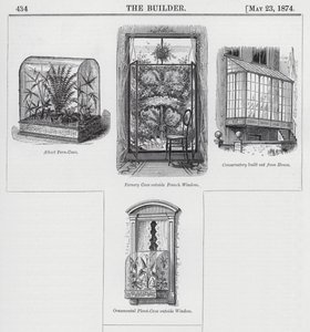 Raamtuintjes (gravure)