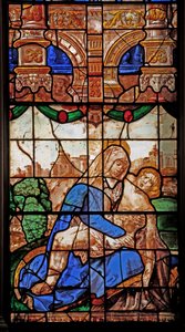 Raam N2 met de Pietà door English School