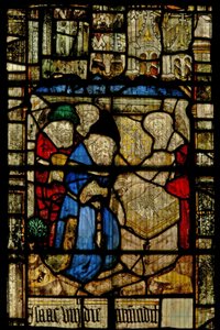 Raam S3 met de besnijdenis van Isaac