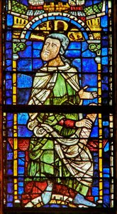 Raam met een genealogische figuur: Juda