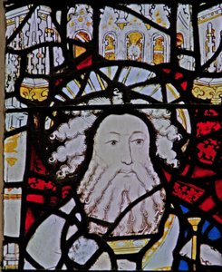 Raam met St. Johannes de Doper