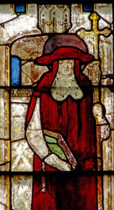 Raam w24 met Sint-Bonaventura? door English School