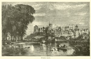 Windsor Kasteel door English School