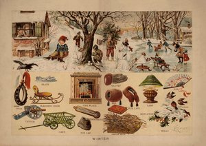 Winter door English School