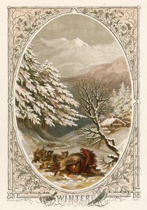 Winter door English School