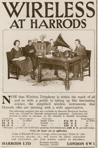 Draadloos bij Harrods door English School