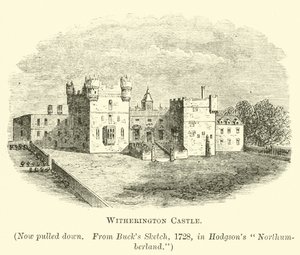 Witherington Kasteel door English School