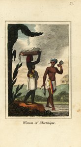 Vrouwen van Martinique, Antillen, West-Indië