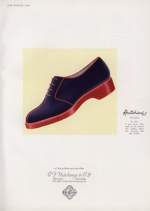 Dames schoen advertentie, 1930s