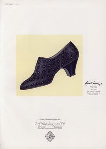 Dames schoen advertentie, 1930s
