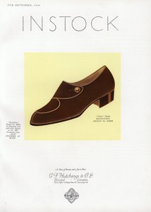 Dames schoen advertentie, 1930s