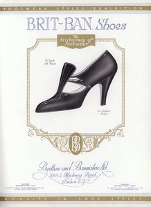 Dames schoen advertentie, 1930s
