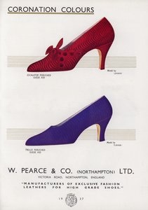 Dames schoen advertentie, 1930s