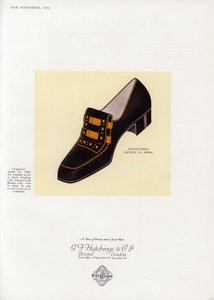 Dames schoen advertentie, 1930s