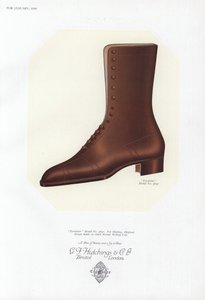 Dames schoen advertentie, 1930s