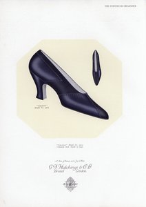 Dames schoen advertentie, 1930s