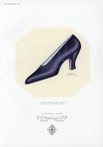 Dames schoen advertentie, 1930s